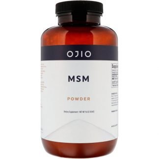Ojio, MSM パウダー、16オンス (454 g) (Discontinued Item)