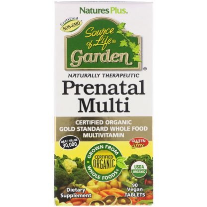 Nature's Plus, Source of Life Garden、ペアレンタルマルチ、90ビーガンカプセル
