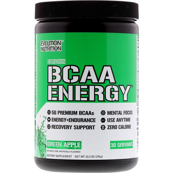 EVLution Nutrition, BCAAエナジー、青リンゴ、291g