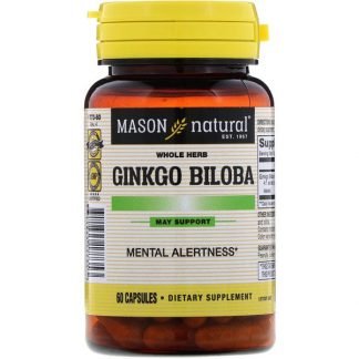 Mason Natural, イチョウ、60カプセル