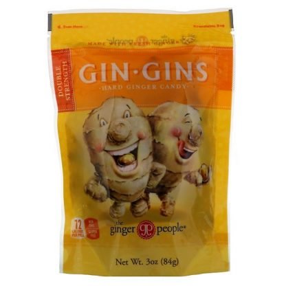The Ginger People, ジンジン、ハードジンジャーキャンディー、2倍の効力、3 oz (84 g)