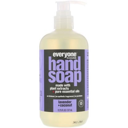 Everyone, ハンド ソープ、ラベンダー + ココナツ、12.75 fl oz (377 ml)