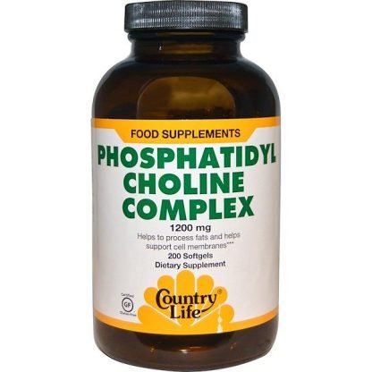 Country Life, ホスファチジル・コリン・コンプレックス、1200 mg、200 ソフトジェル