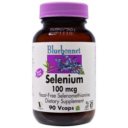 Bluebonnet Nutrition, セレン、100 mcg、90ベジキャップ