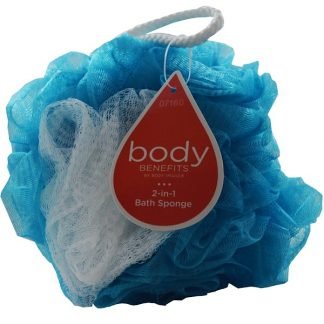 Body Benefits, By Body Image, 2-in-1バススポンジ、1個