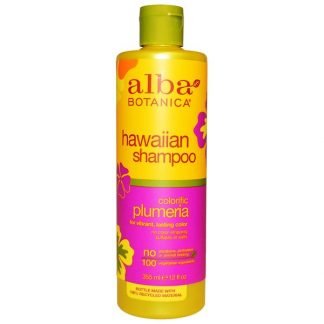 Alba Botanica, ハワイアンシャンプー, カラフルなプルメリア, 12液量オンス(355ml)