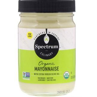 Spectrum Culinary, オーガニック マヨネーズ オリーブオイル入り, 12 液量オンス (354 ml)
