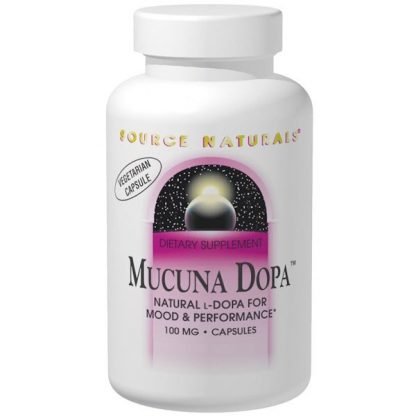 Source Naturals, ムクナ・ドーパ, 100 mg, 120 カプセル