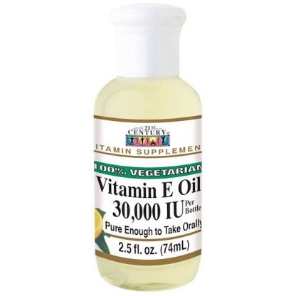 21st Century, ビタミンEオイル、30,000 IU、2.5 fl oz (74 ml)