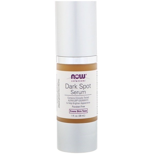 Now Foods, 溶液、ダークスポットセラム、1液体オンス(30 ml)