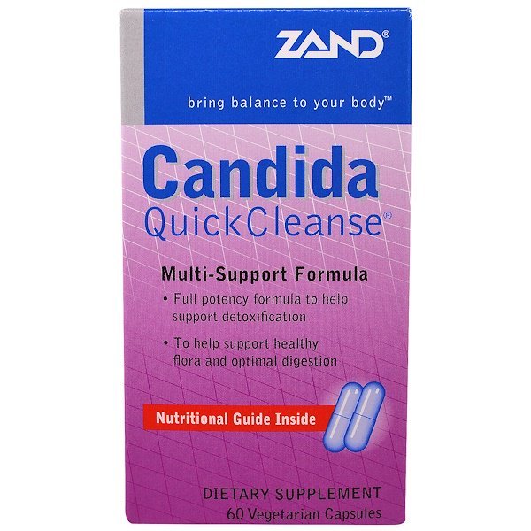 Zand, Candida Quick Cleanse®(カンジダ クイック クレンズ)、60 ベジカプセル