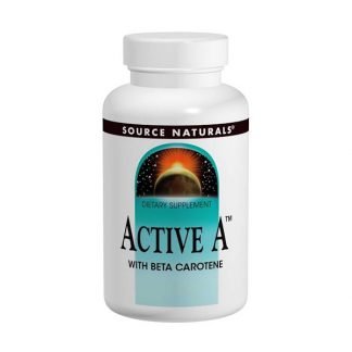 Source Naturals, アクティブA、 25000 IU、 120タブレット