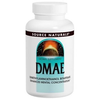 Source Naturals, DMAE (ジメチルアミノエタノール)、351 mg、200粒