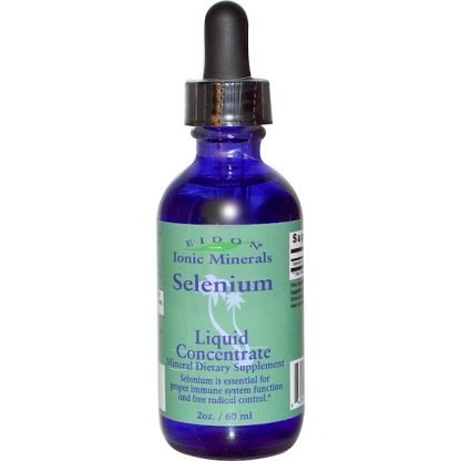 Eidon Mineral Supplements, セレン, 液状濃縮液, 2 オンス (60 ml)