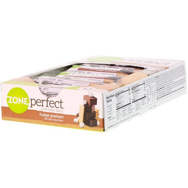 ZonePerfect, ニュートリションバーズ、ファッジグラハム、12本、各1.76 oz (50 g)
