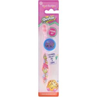 Brush Buddies, Shopkins、 歯ブラシトラベルキット、ソフト、 2品