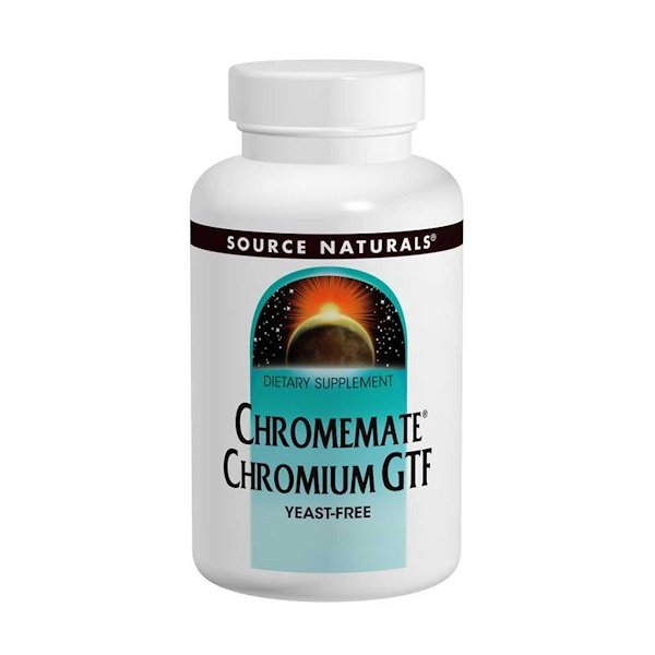 Source Naturals, クロームメート クロムGTF、 200 mcg、 240錠