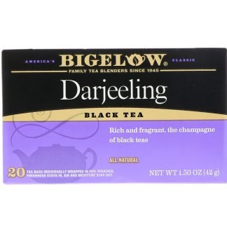 Bigelow, ダージリン紅茶、ティーバッグ20袋、1.50 oz (42 g)