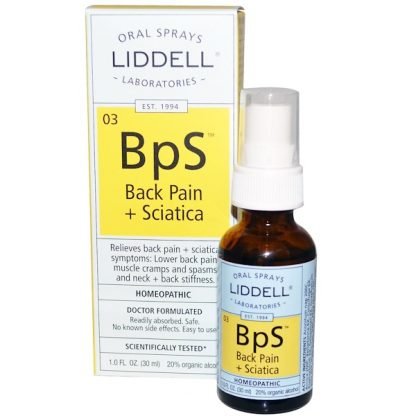Liddell, BpS、 背中 痛み + 坐骨神経痛、 経口 スプレー、 1.0 fl oz (30 ml)