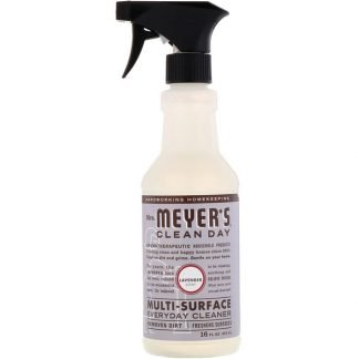 Mrs. Meyers Clean Day, マルチサーフェス エブリデークリーナー、ラベンダーの香り、16 fl oz (473 ml)