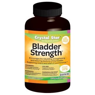 Crystal Star, ブラッダーストレングス, 60錠 (ベジカプセル)