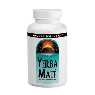 Source Naturals, イェルバ・マテ, 600 mg, 90 錠