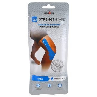 Strengthtape, キネシオロジー・アスレチックテープ、膝用、プレカットテープ6枚入