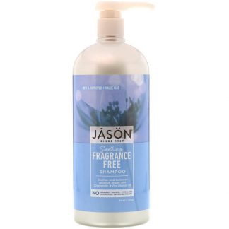 Jason Natural, スージングシャンプー、無香料、32 fl oz (946 ml)