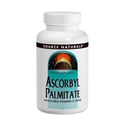 Source Naturals, パルミチン酸アスコルビル、500 mg、90粒