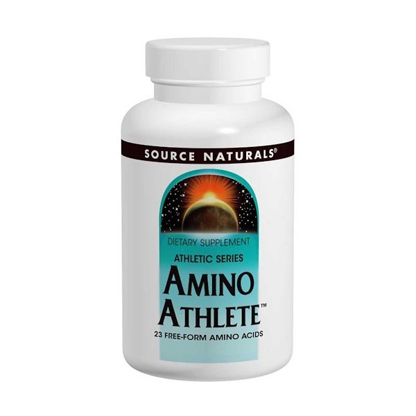 Source Naturals, Amino Athlete, 1000 mg, 100錠