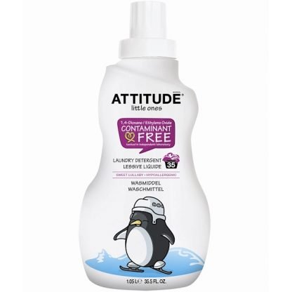 ATTITUDE, Little Ones, Laundry Detergent, Sweet Lullaby, 35.5 fl oz (1.05 l)
