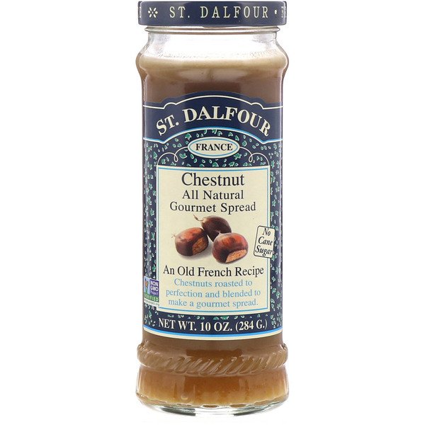 St. Dalfour, グルメスプレッド、栗、10 oz (284 g)