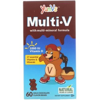 YumV's, Multi V with Multi-Mineral Formula, Milk Chocolate Flavor, 60 Bears