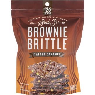 Sheila G's, Brownie Brittle（ブラウニーブリトル）、塩カラメル、142g（5オンス）