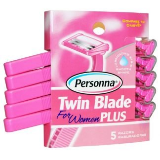 Personna Razor Blades, ツインブレードプラス, 女性用, 5剃刀
