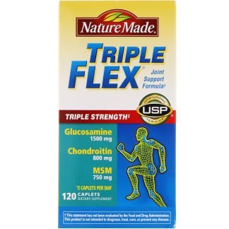 Nature Made, Triple Flex、トリプル・ストレングス、タブレット 120 錠