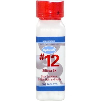 Hyland's, Silicea 6X（シリシア 6X）、#12、500錠