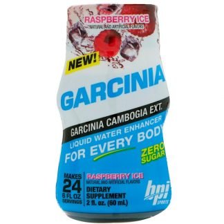 BPI Sports, ガルシニアリキッドウォーターエンハンサー、ラズベリーアイス、2 fl oz (60 ml)