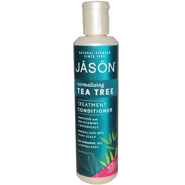 Jason Natural, トリートメントコンディショナー、ティーツリー、8 oz (227 g)
