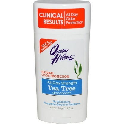 Queen Helene, オールデイ強力 ティーツリー デオドラント、 2.7 oz (75 g)