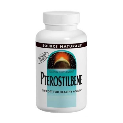 Source Naturals, プテロスチルベン, 50 mg, 60 Capsules