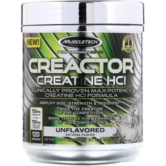 Muscletech, Creactor（クレアクター）、クレアチン処方、無香料、235g（8.29オンス）