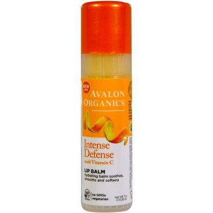 Avalon Organics, Vitamin C Renewal, Soothing Lip Balm, .25 oz (7 g)