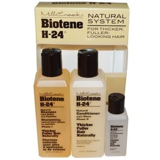 Mill Creek Botanicals, バイオティーン H-24®, ナチュラルシステム, 3 ピースキット