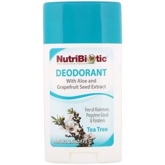 NutriBiotic, 脱臭剤, ティーツリー, 2.6 oz (75 g)