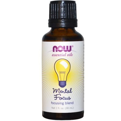 Now Foods, エッセンシャルオイルズ, フォーカシング・ブレンド, メンタル・フォーカス, 1 液量オンス (30 ml)