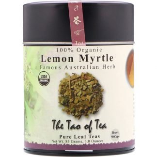 The Tao of Tea, 100％オーガニックレモンマートル、名高いオーストラリア産ハーブ、カフェインフリー、3オンス (85 g)