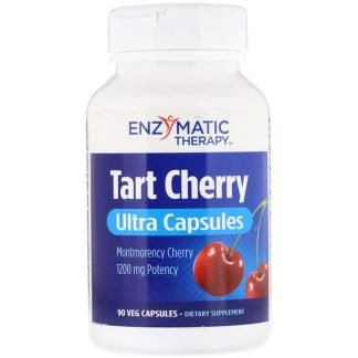 Enzymatic Therapy, Tart Cherry, Ultra Capsules, 90 Veg Capsules