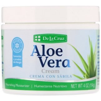 De La Cruz, アロエベラクリーム、4オンス (114 g)