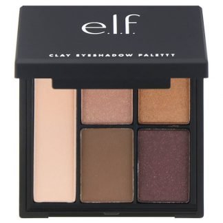 E.L.F., クレイ・アイシャドウ・パレット、サタデー・サンセット、0.26オンス（7.5 g）